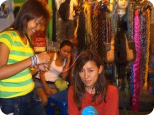 カオサンの三つ編屋さんｗ