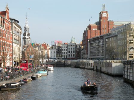 アムステルダム中心部、１７世紀の環状運河地区