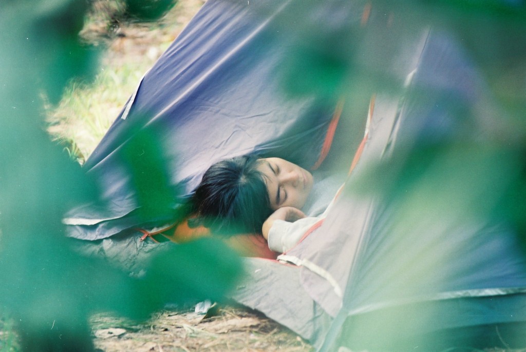 グレートバリアリーフの無人島キャンプ　２日目