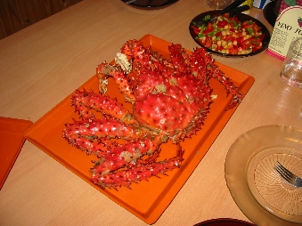 カニ！in ウシュアイア