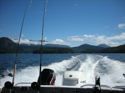 サーモンフィッシング　in Canada