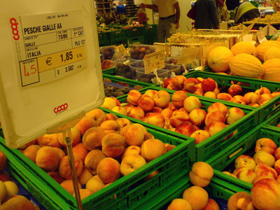 イタリア・スーパーマーケット利用術！