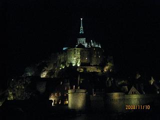 Fr9  真夜中のモン・サン・ミシェル