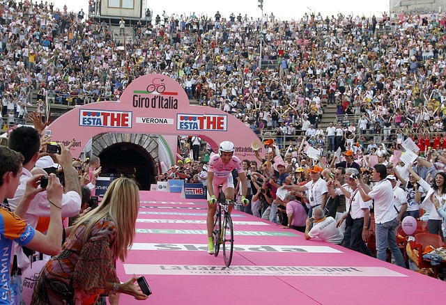 イタリア、自転車レース「ジロ・ディタリア」開催