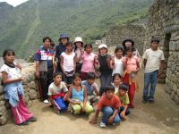 マチュピチュにて