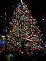 ロックフェラー前ツリー