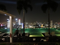 マリーナ・ベイ・ザ・サンズからの世界一の夜景