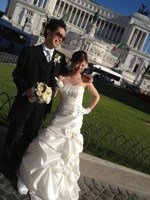 T様／ハネムーン　ローマの休日名所でのフォトウェディングとバルセロナの8日間