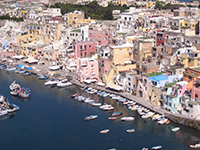 プロチダ島の街並み