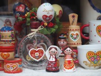 ザグレブ土産店にて