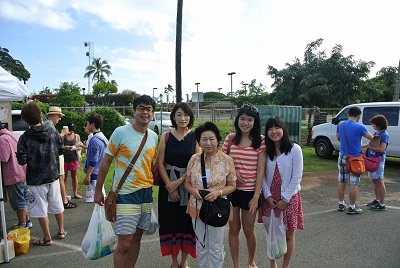 Ｏ様ご一家／年末ハワイ旅行