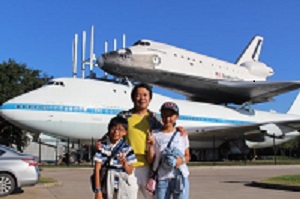 T様ご一家／「家族でテキサス」