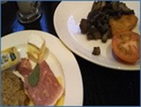 アシュリンホテルの朝食