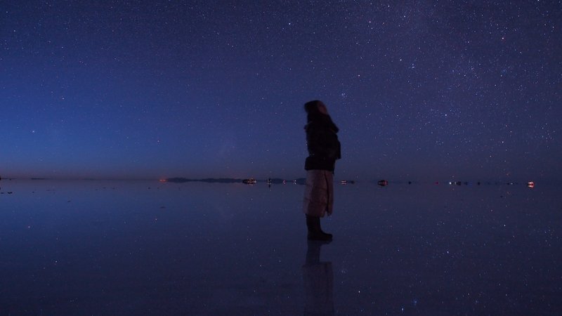 ウユニの星空