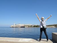 Cuba最終日、快晴のマレコン通りにて