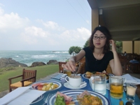 リゾートランチでカレー