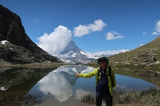 逆さマッターホルン