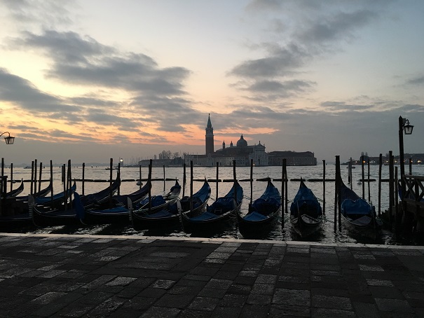 サンマルコ広場からのアドリア海