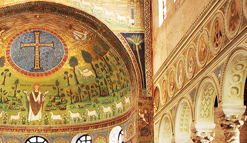 ラヴェンナのモザイクと初期キリスト教建築　Ravenna