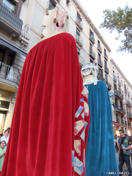 バルセロナのメルセ祭り