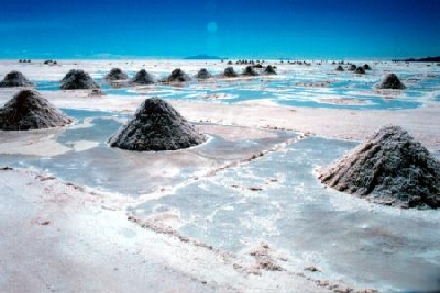 塩の山　ｉｎ　ボリビア・ウユニ　