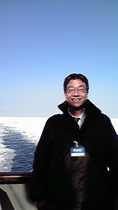 Hm9  冬こそ北海道！道東の見どころ ◇ 流氷砕氷船オーロラ２号
