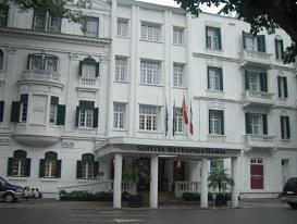 Vn9　ベトナムハノイのフランス系ラグジュアリーホテル