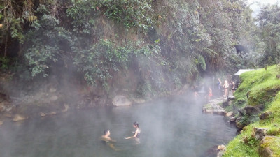 南米の温泉