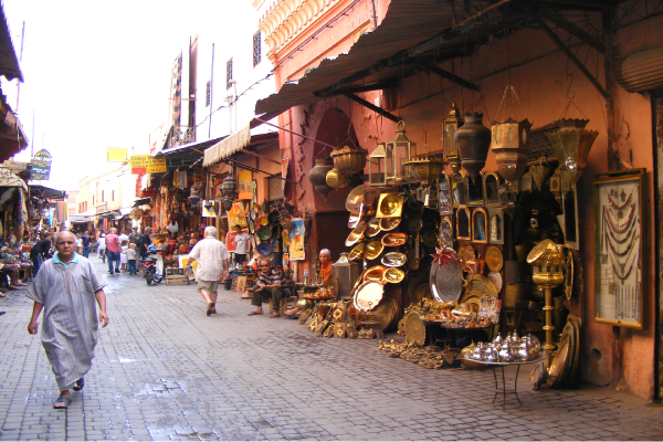 モロッコで一番人気の街【マラケシュ】へ可愛い雑貨探し♪ 6日間 183,000円～