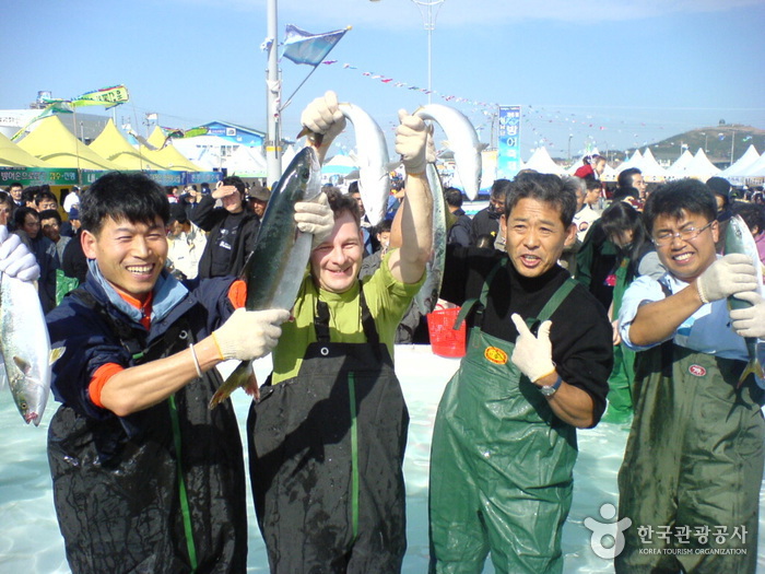韓国済州島の「最南端ブリ祭り」