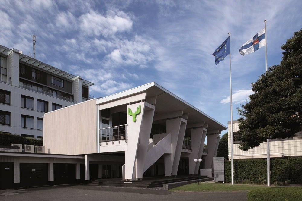 フィンランド大使館の敷地内に「メッツァ・パビリオン」が正式オープン