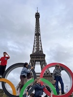 T様ご家族　 念願のオリンピック観戦、夢のフランス旅行